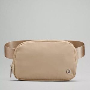 lululemon boulder tan (beige) belt bag fanny pack